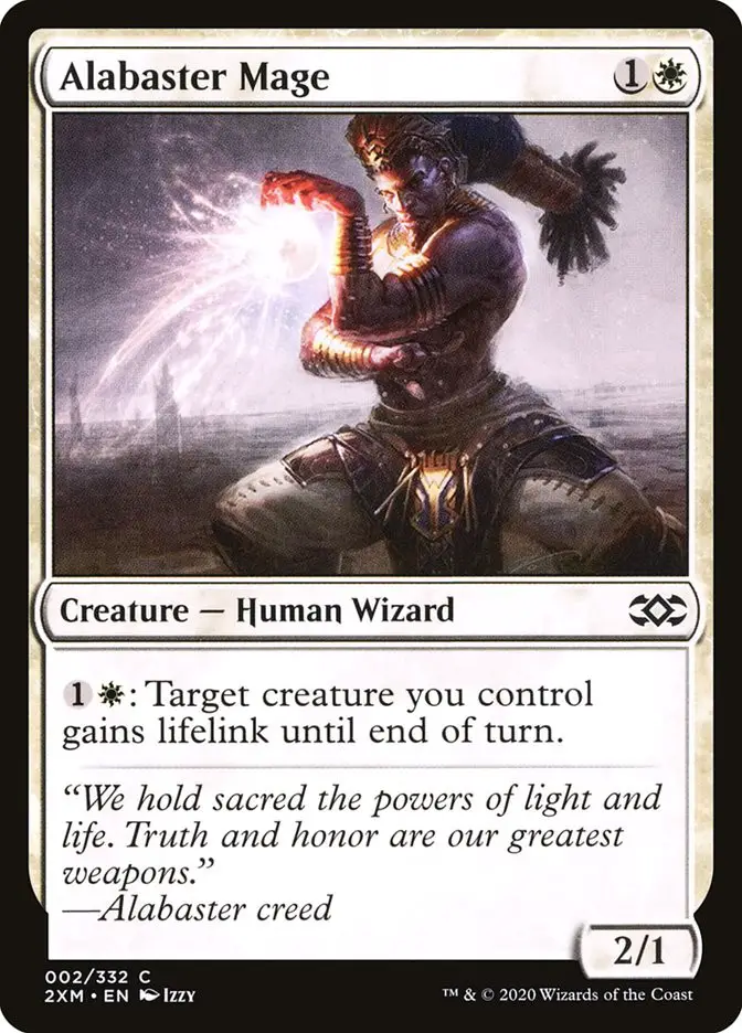 Alabaster Mage (Double Masters)