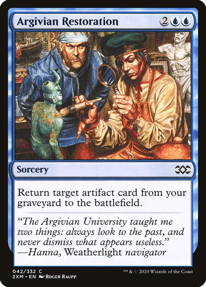 Argivian Restoration (Double Masters)