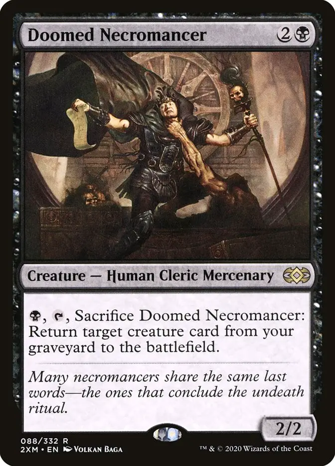 Doomed Necromancer (Double Masters)