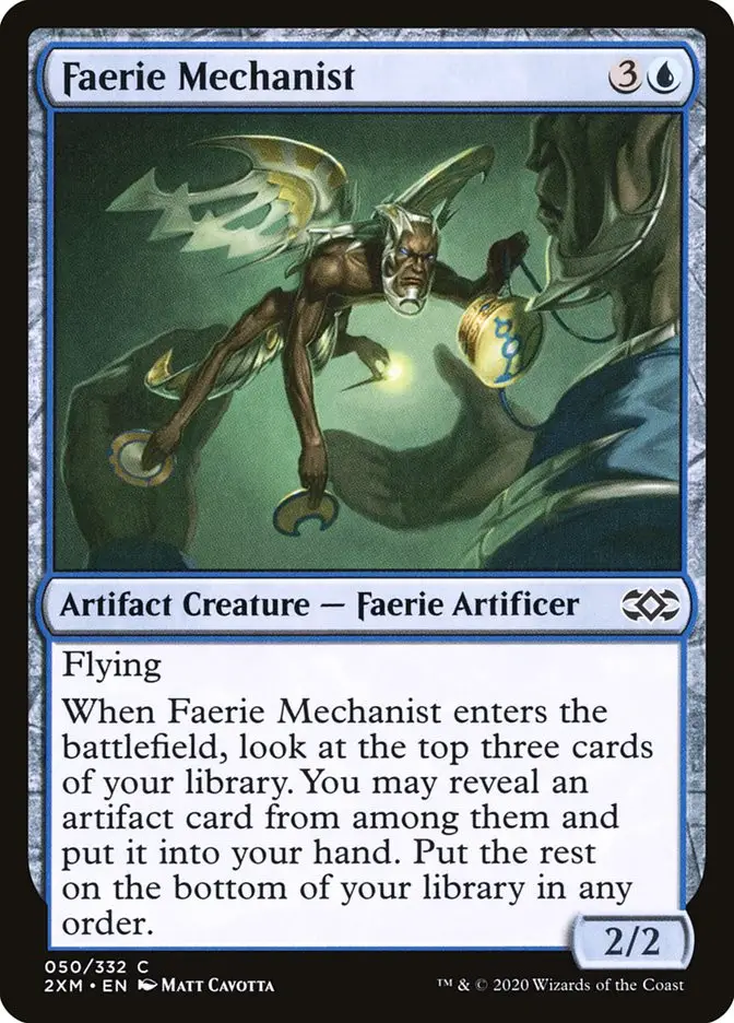 Faerie Mechanist (Double Masters)