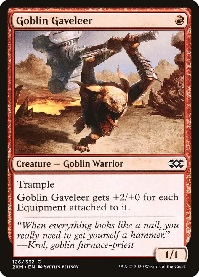 Goblin Gaveleer (Double Masters)