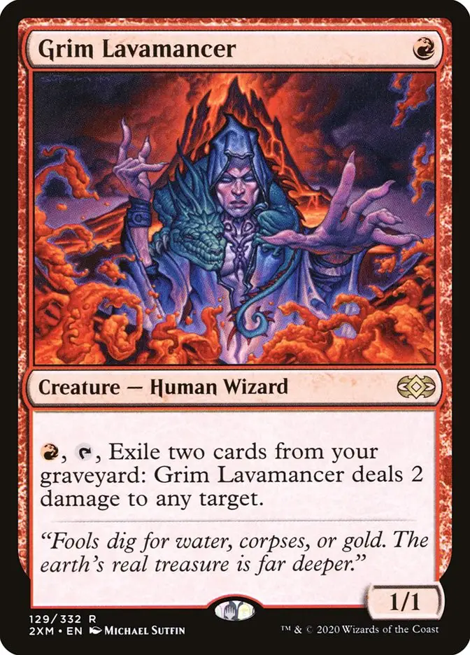 Grim Lavamancer (Double Masters)