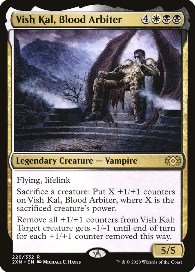 Vish Kal  Blood Arbiter (Double Masters)