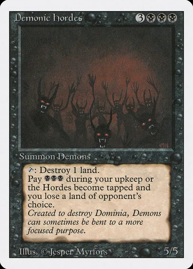 Demonic Hordes (Revised Edition)