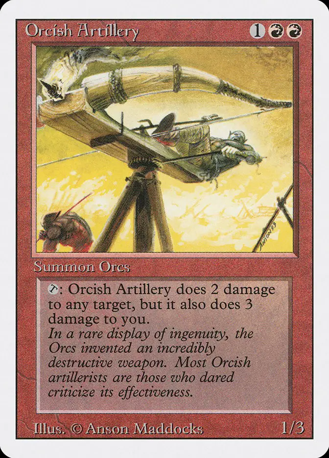 Orcish Artillery (Revised Edition)