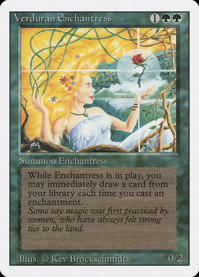 Verduran Enchantress (Revised Edition)