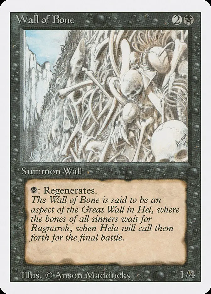Wall of Bone (Revised Edition)