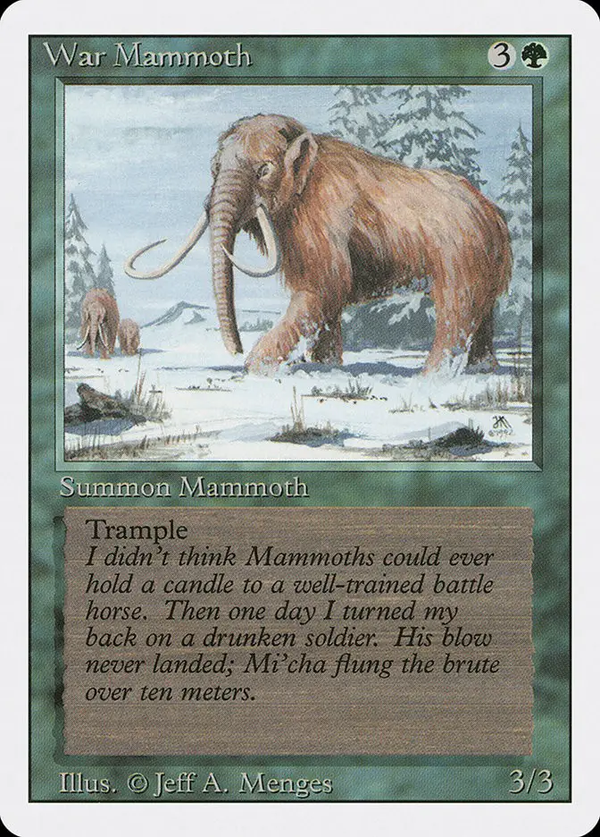 War Mammoth (Revised Edition)