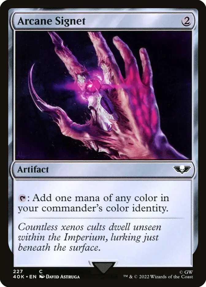 Arcane Signet (Warhammer 40,000 Commander)