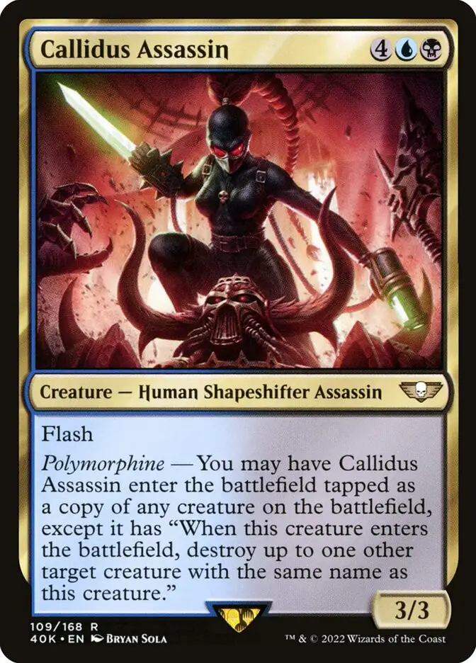 Callidus Assassin (Warhammer 40,000 Commander)