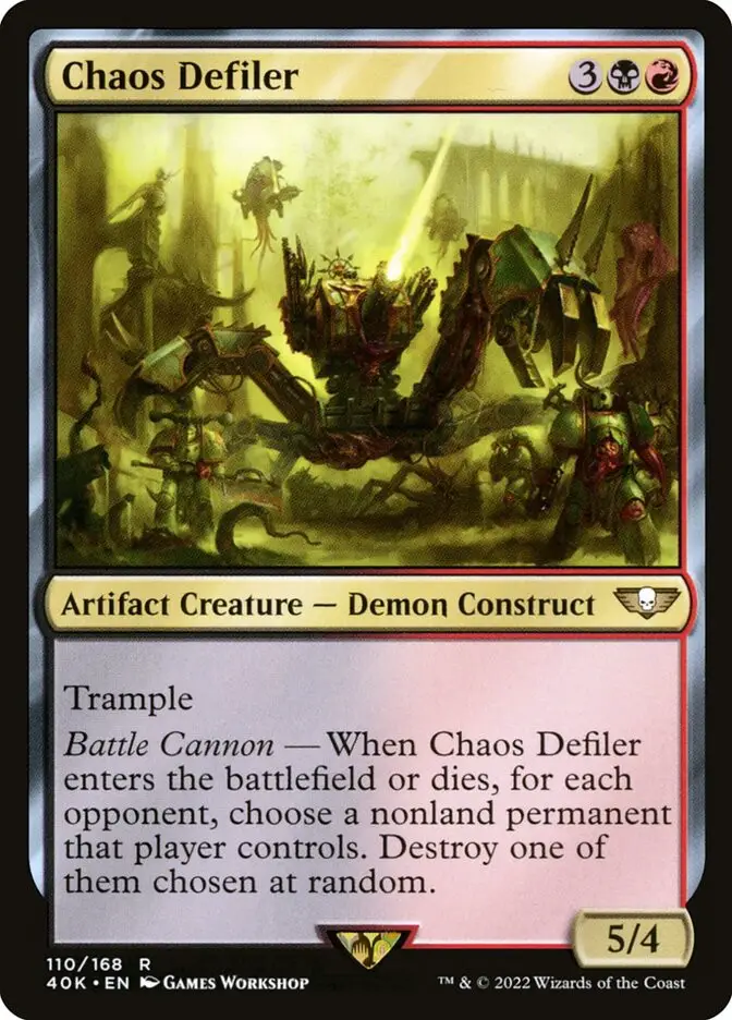 Chaos Defiler (Warhammer 40,000 Commander)