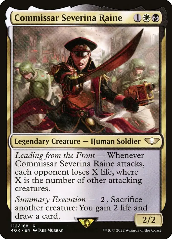 Commissar Severina Raine (Warhammer 40,000 Commander)