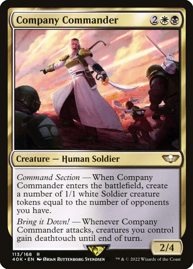 Company Commander (Warhammer 40,000 Commander)