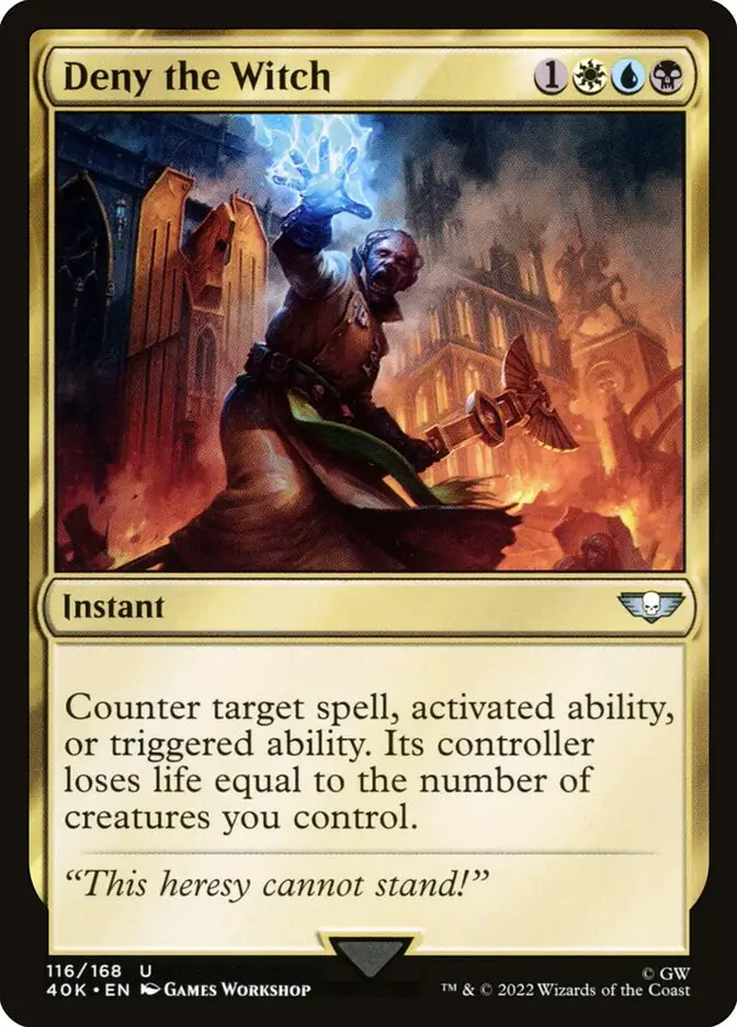 Deny the Witch (Warhammer 40,000 Commander)
