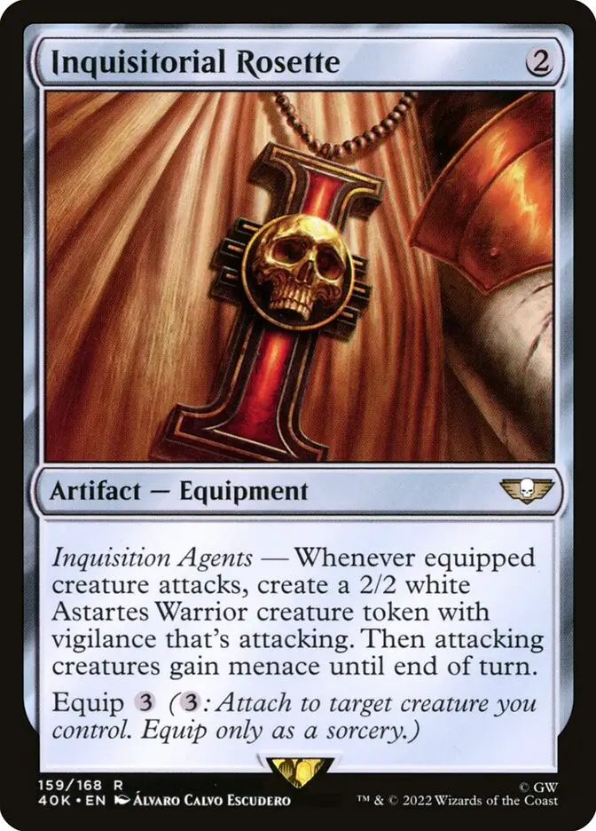 Inquisitorial Rosette (Warhammer 40,000 Commander)
