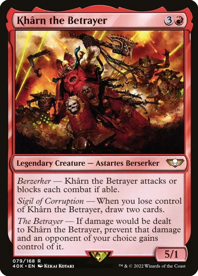 Kh  rn the Betrayer (Warhammer 40,000 Commander)