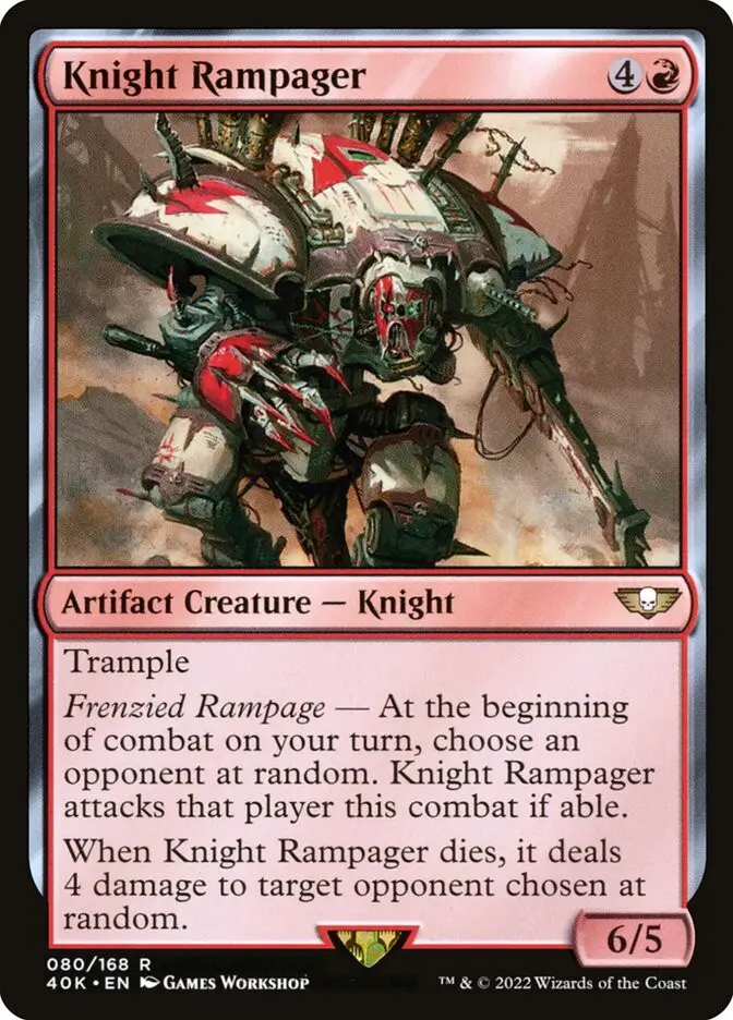 Knight Rampager (Warhammer 40,000 Commander)