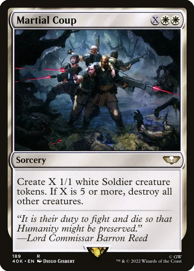 Martial Coup (Warhammer 40,000 Commander)