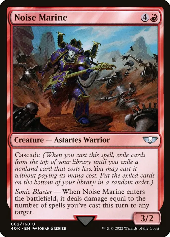 Noise Marine (Warhammer 40,000 Commander)