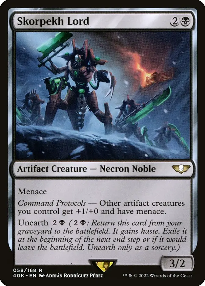Skorpekh Lord (Warhammer 40,000 Commander)
