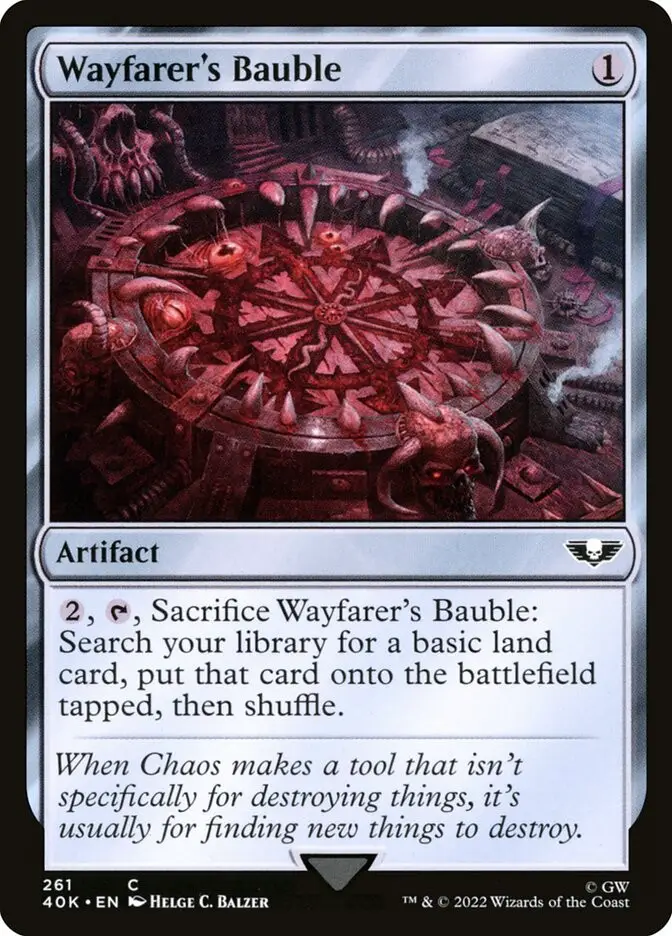 Wayfarer s Bauble (Warhammer 40,000 Commander)