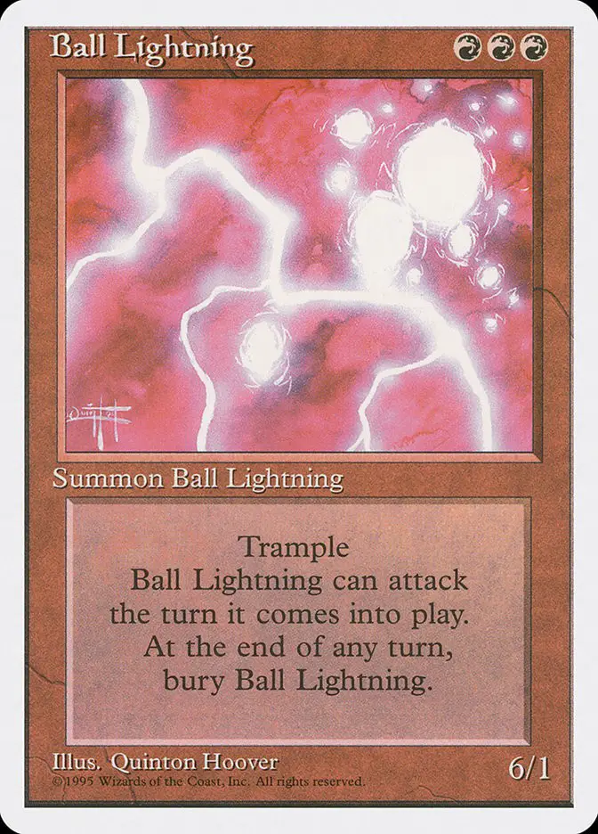 Ball Lightning (Fourth Edition)