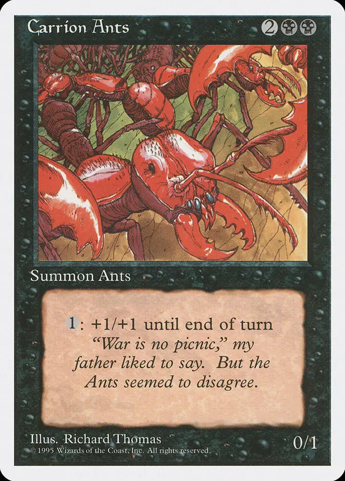 Carrion Ants (Fourth Edition)