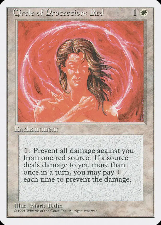 Circle of Protection  Red (Fourth Edition)