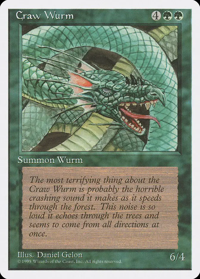 Craw Wurm (Fourth Edition)