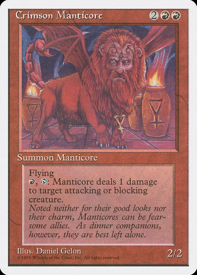 Crimson Manticore (Fourth Edition)