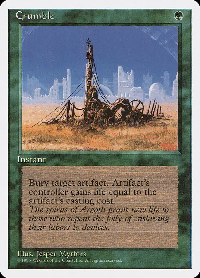 Crumble (Fourth Edition)