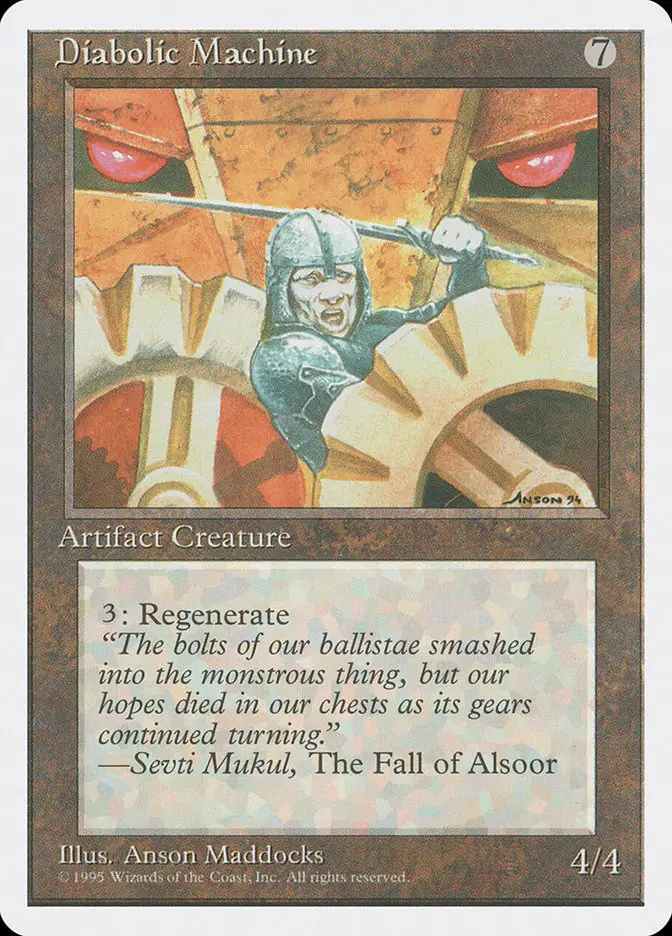 Diabolic Machine (Fourth Edition)