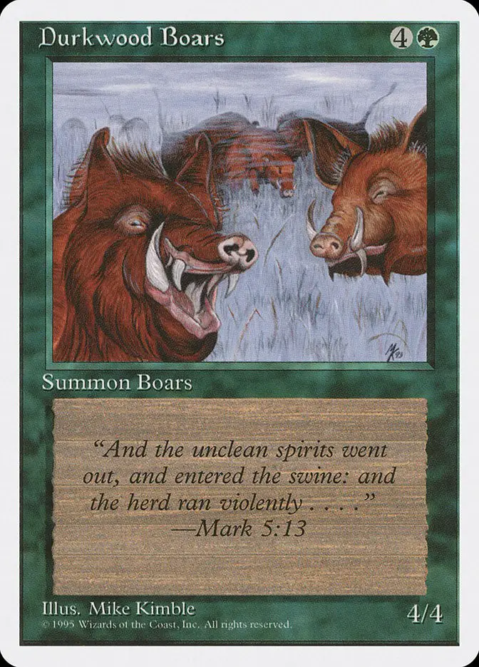 Durkwood Boars (Fourth Edition)