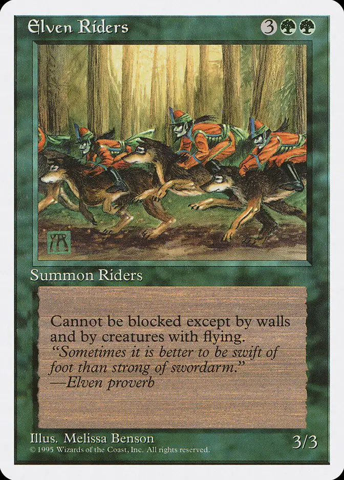 Elven Riders (Fourth Edition)
