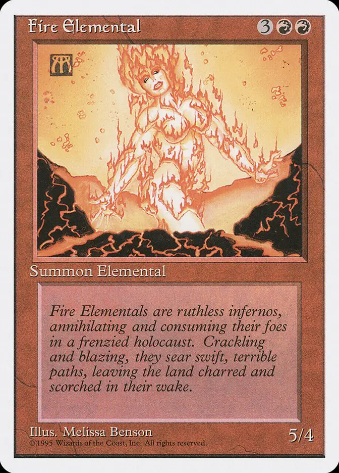 Fire Elemental (Fourth Edition)