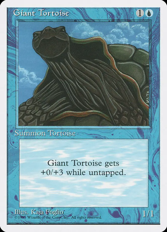 Giant Tortoise (Fourth Edition)