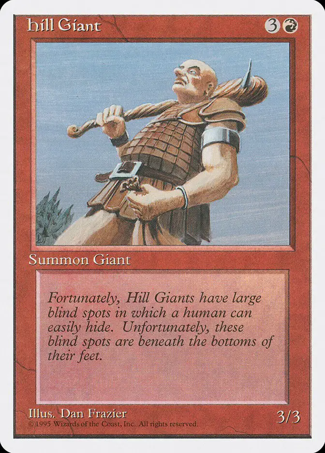 Hill Giant (Fourth Edition)