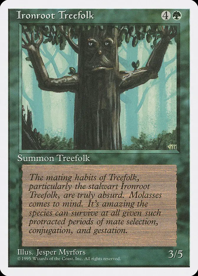 Ironroot Treefolk (Fourth Edition)