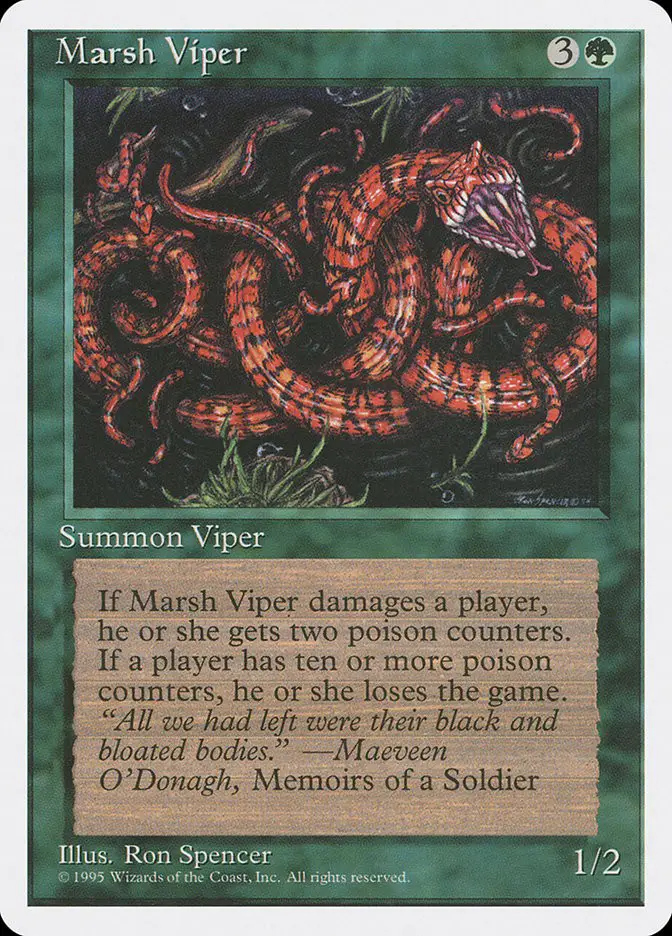 Marsh Viper (Fourth Edition)