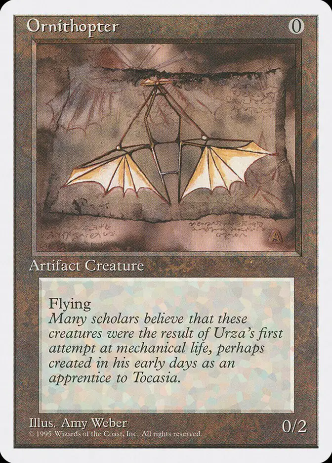Ornithopter (Fourth Edition)