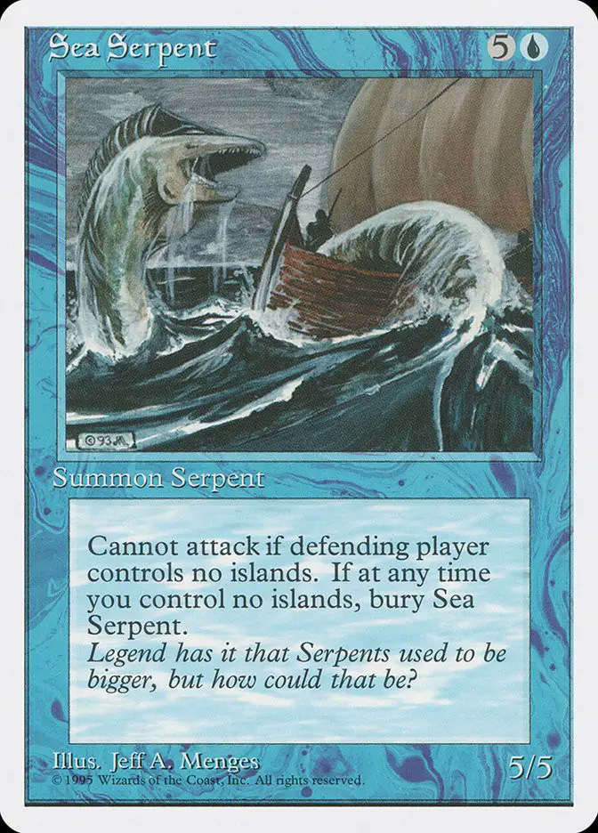 Sea Serpent (Fourth Edition)