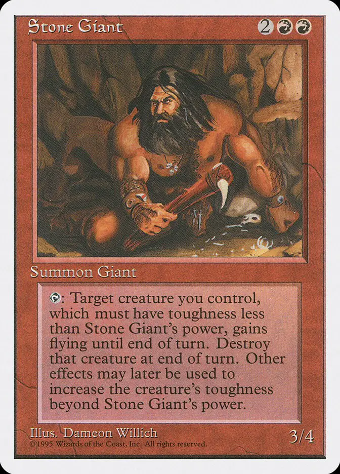 Stone Giant (Fourth Edition)