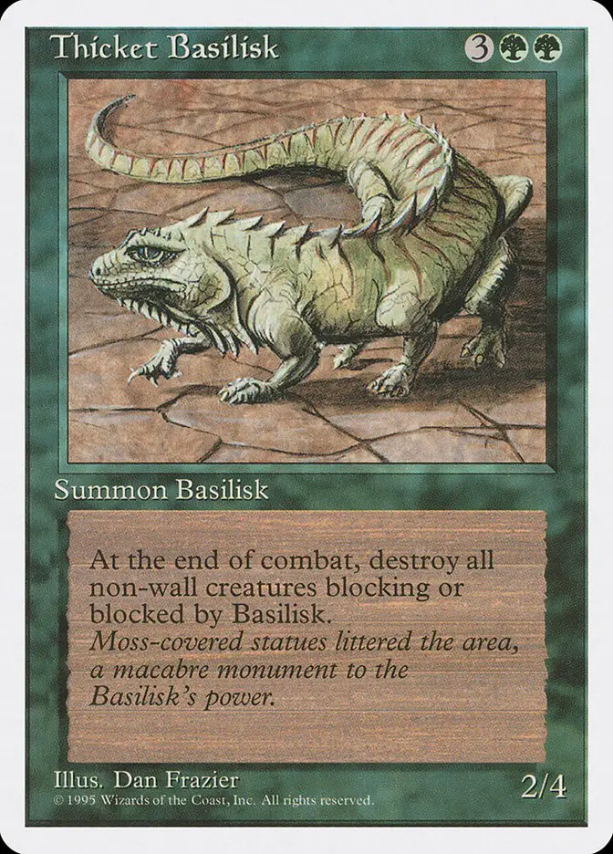 Thicket Basilisk (Fourth Edition)