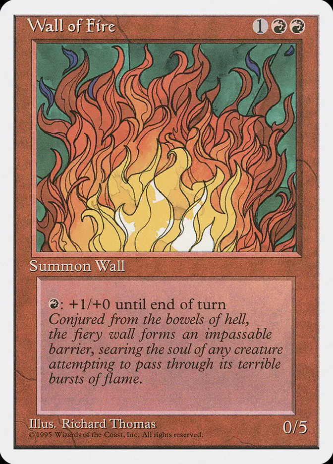 Wall of Fire (Fourth Edition)