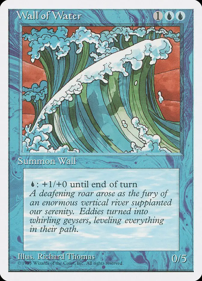 Wall of Water (Fourth Edition)