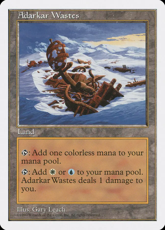 Adarkar Wastes (Fifth Edition)