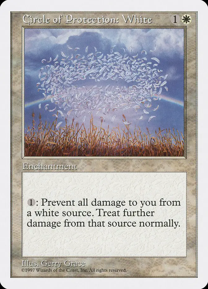 Circle of Protection  White (Fifth Edition)