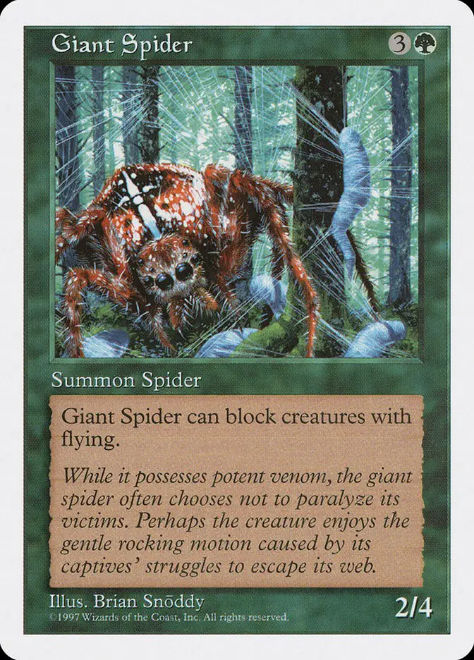 Giant Spider (Fifth Edition)