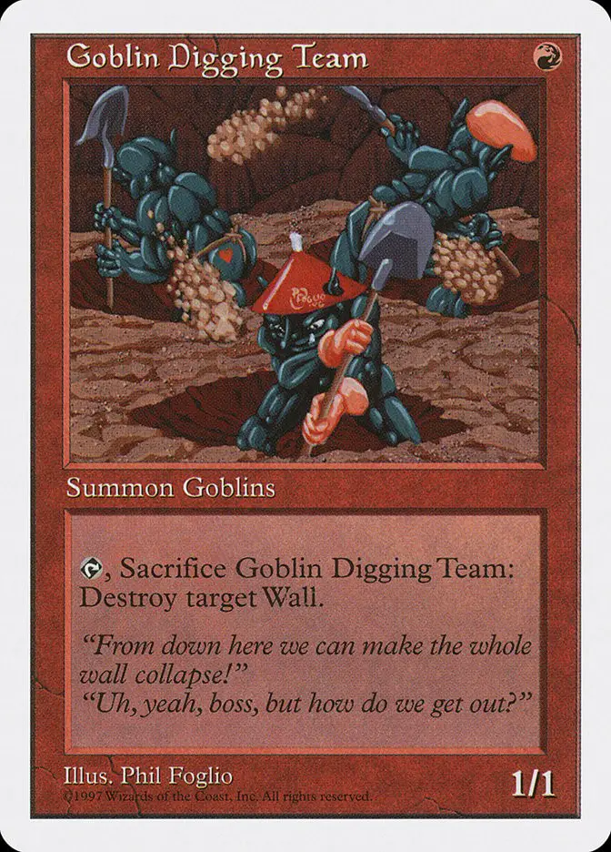 Goblin Digging Team (Fifth Edition)