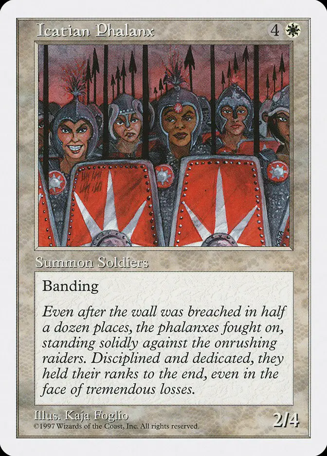 Icatian Phalanx (Fifth Edition)